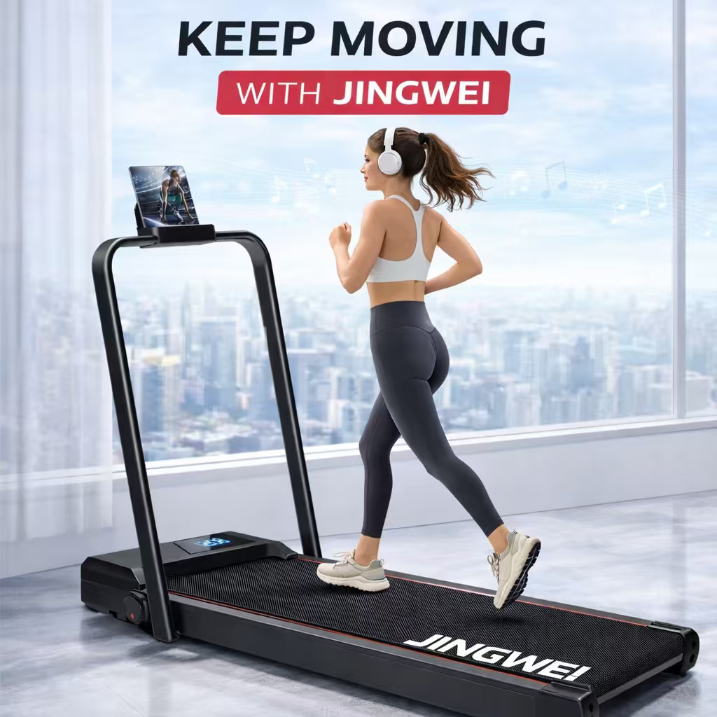 JW Sports Walking Pad Treadmill – 1–8 km/h